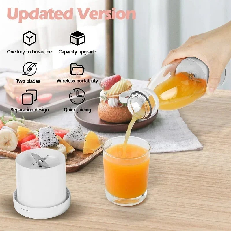🍊🍹 New Year Special: 50% Off 💕 Best‑Selling Portable Juicer | Enjoy Fresh Juice Anytime, Anywhere - Image 11