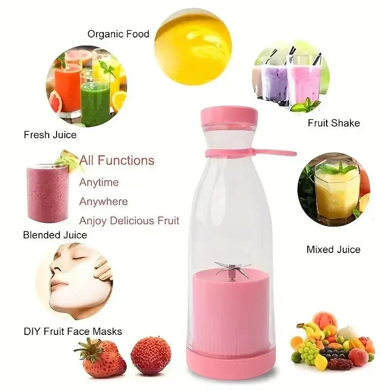 🍊🍹 New Year Special: 50% Off 💕 Best‑Selling Portable Juicer | Enjoy Fresh Juice Anytime, Anywhere - Image 12