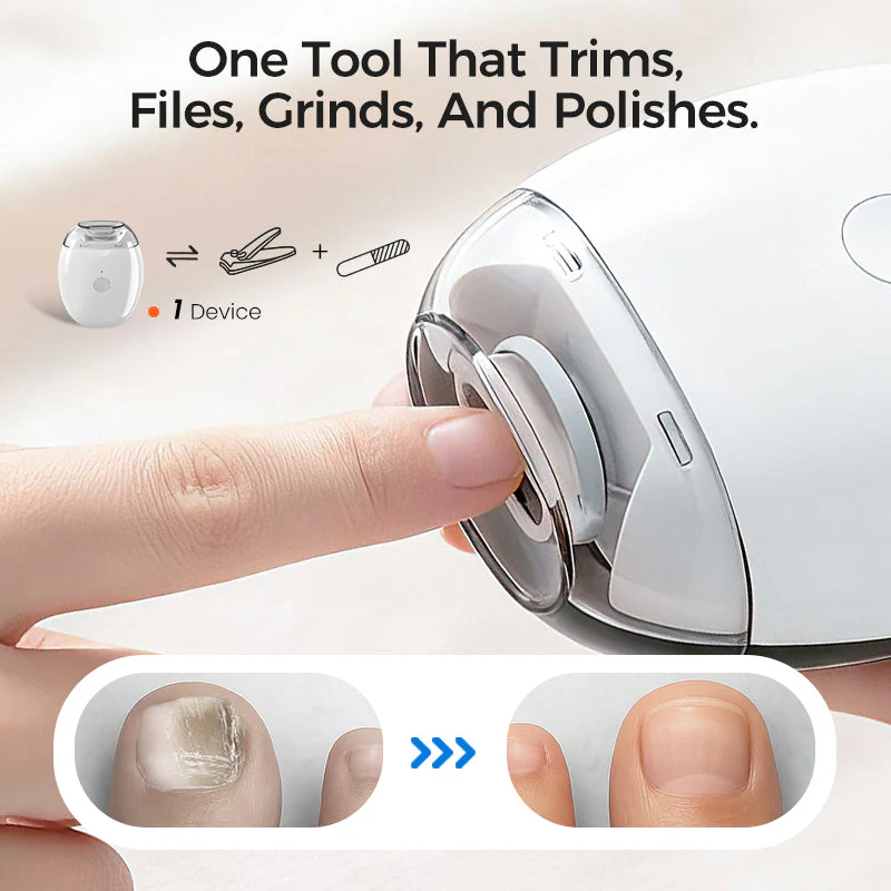 🌿New Year Special: 50% Off ✨ Multifunction Automatic Nail Trimmer – 6 Speed Levels, Safe and Gentle for Easy Nail Care 💅 - Image 3
